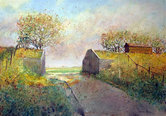 Coupure nabij Woldendorp